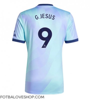 Arsenal Gabriel Jesus #9 Alternativní Dres 2024-25 Krátký Rukáv
